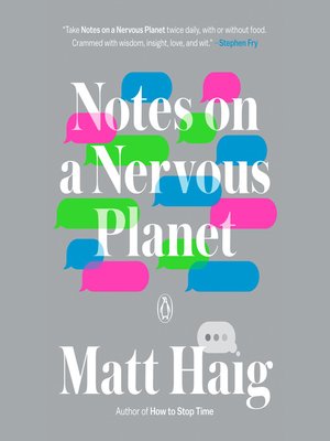 cover image of Notes on a Nervous Planet